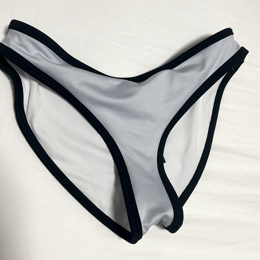 VS PINK White Bikini Bottom